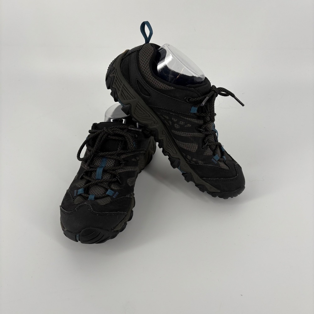 Merrell M-Connect Series Womens 10 Black Teal Hiking Shoes J37066 UniFly Sneaker